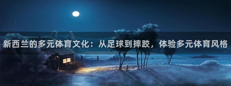 必一运动体育官网：新西兰的多元体育文化：从足球到摔跤，体验多元体育风格